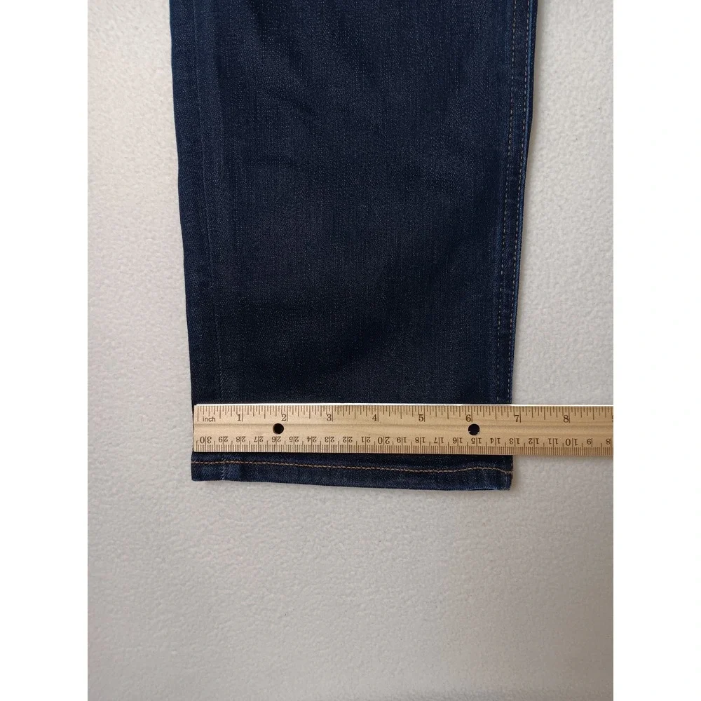 Banana Republic Slim Fit Jeans Mens 35x30 Dark Wash Indigo Denim Pants